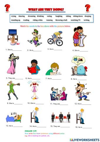 What are they doing?