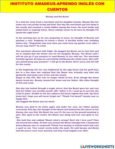 Beauty and the beast 1