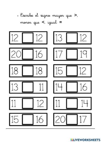 Repaso Matematicas 4to Grado