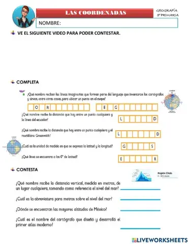 Coordenadas geográficas