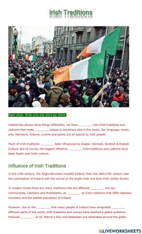 Irish Traditions: Festivals