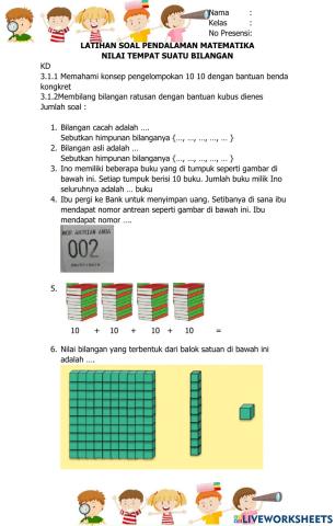 Latihan Pendalaman Matematika