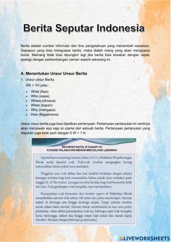 Berita Seputar Indonesia