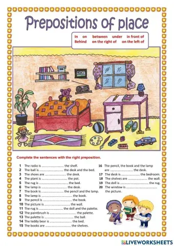 Preposition of place