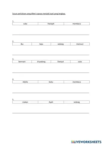 BAHASA MELAYU (Pre-school)