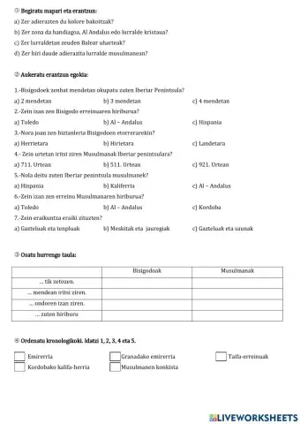 Erdi Aroa Espainiako galdetegia