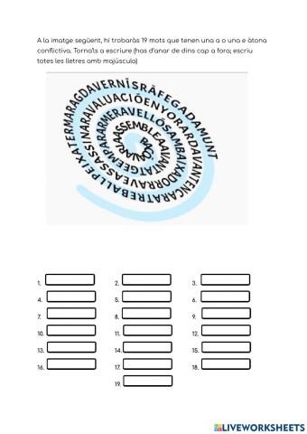 A-e àtones mots conflictius