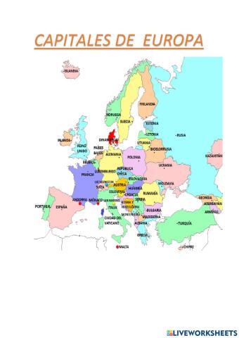 Capitales de Europa