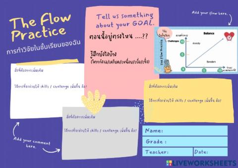 The flow practice