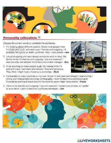 Personality Collocations