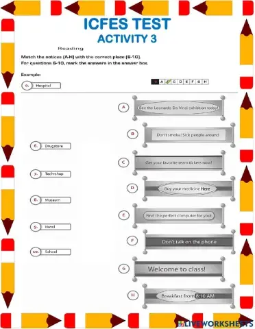 Icfes Test - Activity 3