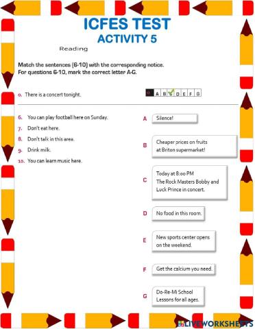 Icfes Test - Activity 5