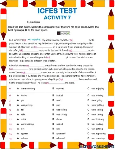 Icfes Test - Activity 7