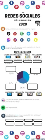 Redes sociales más usadas en 2020