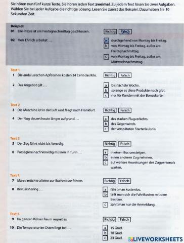 Prüfungsvorbereeiung