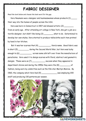 Fabric Designer FCE Exercise