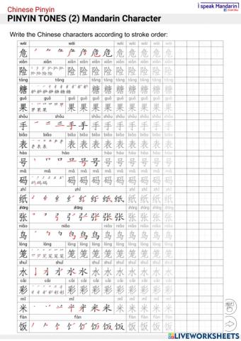 Pinyin tones (2)