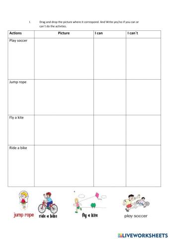 Play time activities