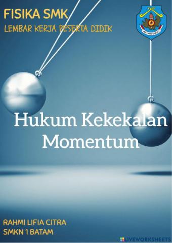 HK. Kekekalan Momentum 2