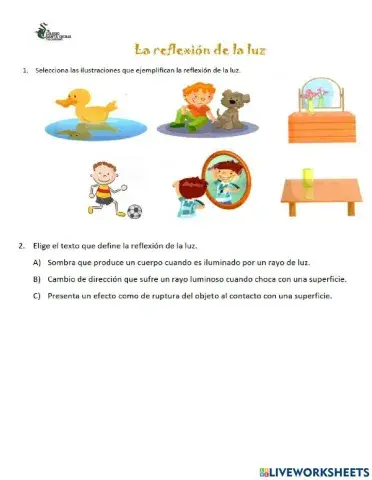 Reflexión de la luz