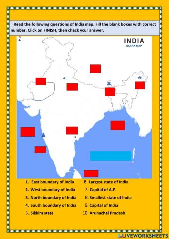 Boundaries of India-1