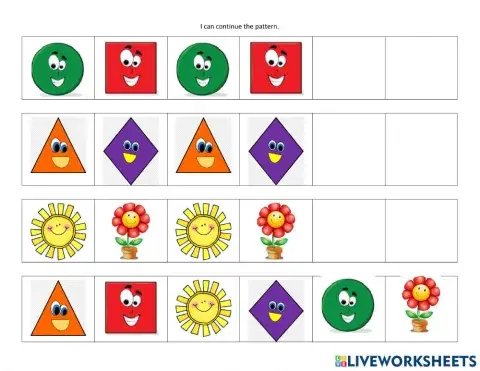 I can complete the pattern