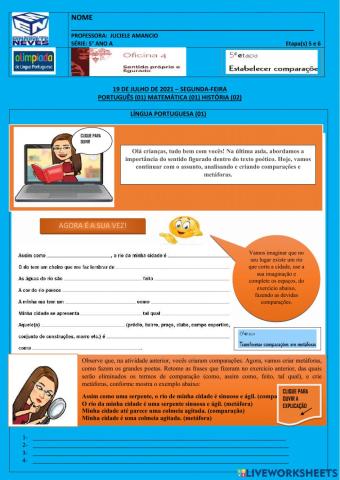 Atividade 19 de julho