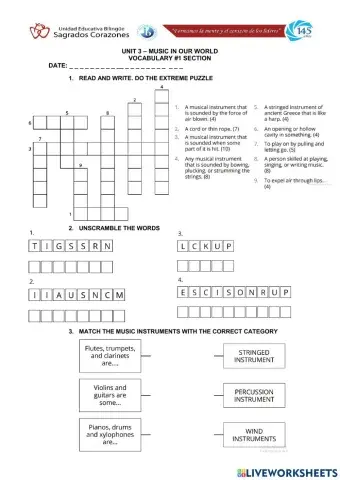 It's All Music Vocabulary