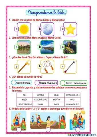 Manco capac y mama ocllo