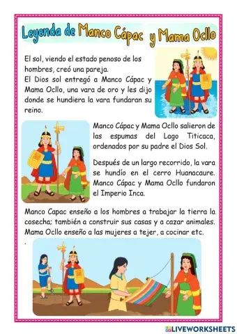 Manco Capac y Mama Ocllo