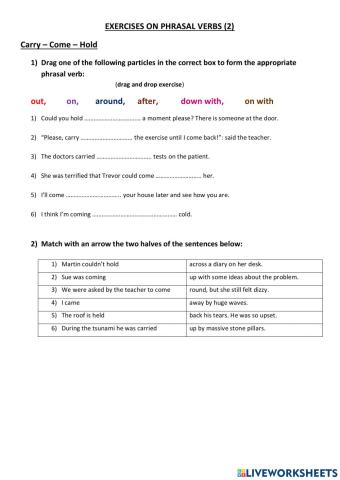 Phrasal Verbs (2)