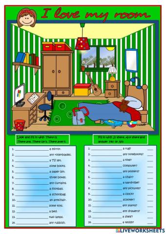 There is - There are