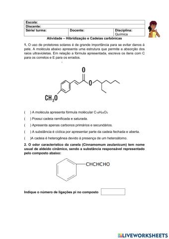 Atividade de química