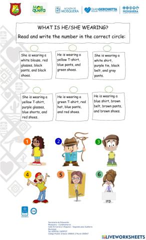 What are they wearing?