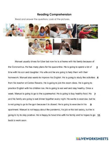 Reading Comprehension