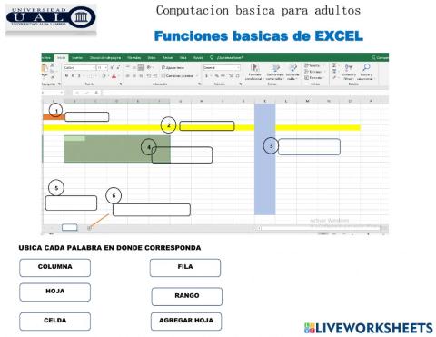 Funciones Básicas Excel