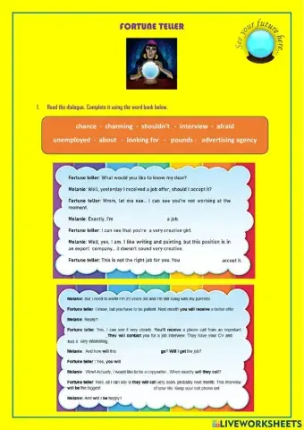 Future, making predictions