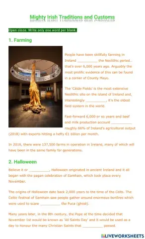 Mighty Irish Traditions and Customs