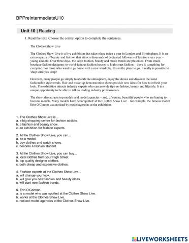 Exam Passive present and past