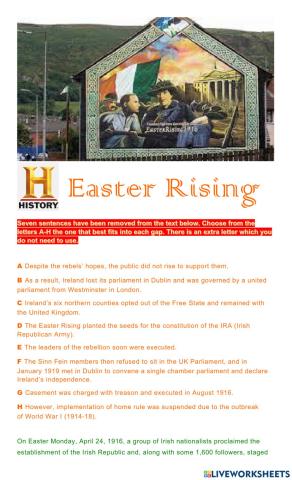 Easter Rising, Ireland