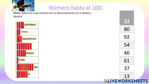 Números hasta el 100