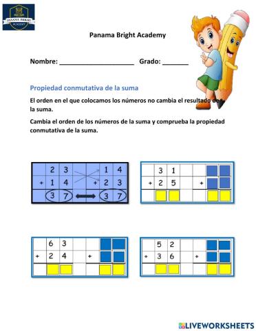 Propiedad conmutativa