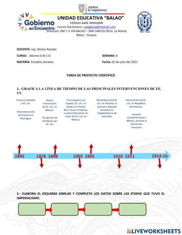 El mundo en el siglo XIX, el imperialismo