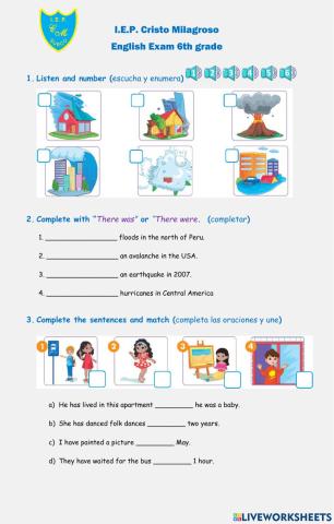 2B mensual 6th grade