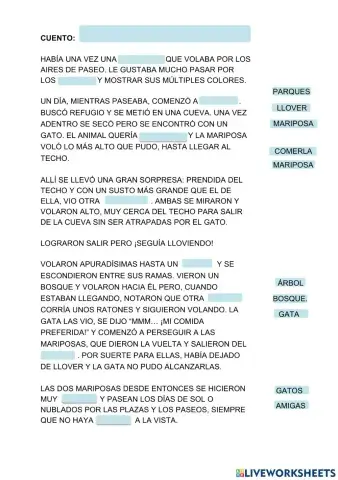 Cuento para completar