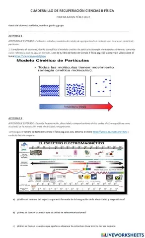 Cuadernillo de recuperación ciencias II física   kpc.g10