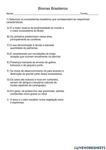 Biomas brasileiros 2