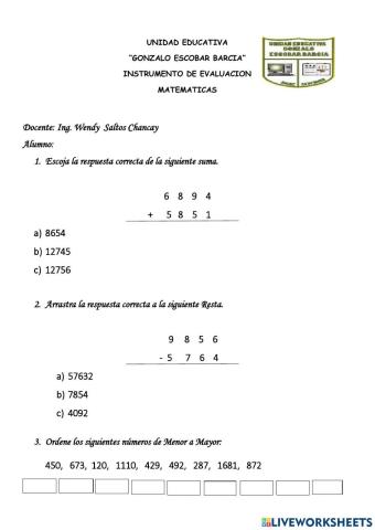 Matematicas