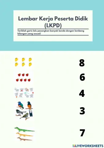 Menghitung Banyak Benda