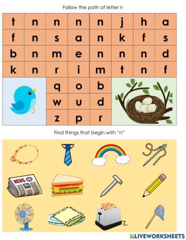 Letter n
